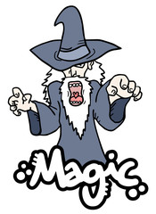 Magic cartoon