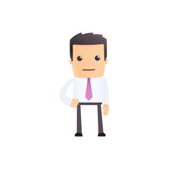 modern and stylish web character