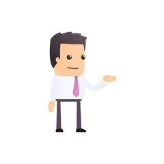 modern and stylish web character