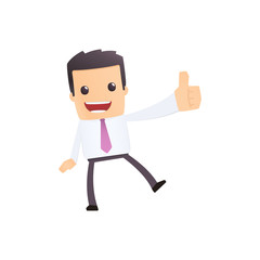 modern and stylish web character