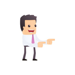 modern and stylish web character