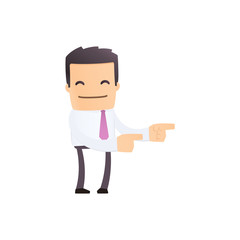 modern and stylish web character