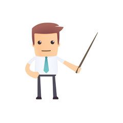 modern and stylish web character