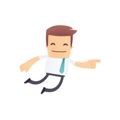 modern and stylish web character