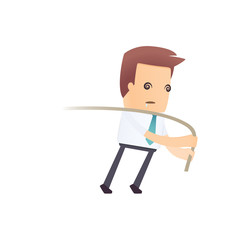 modern and stylish web character