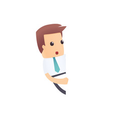 modern and stylish web character