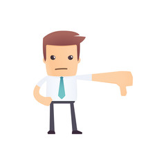 modern and stylish web character