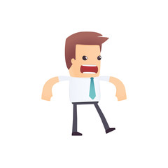 modern and stylish web character