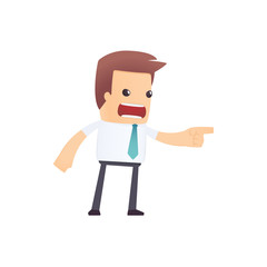 modern and stylish web character