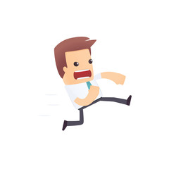 modern and stylish web character