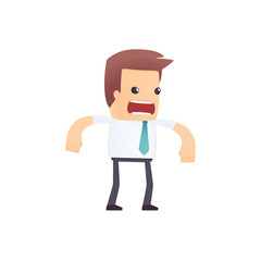 modern and stylish web character