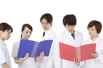医療イメージ,5人