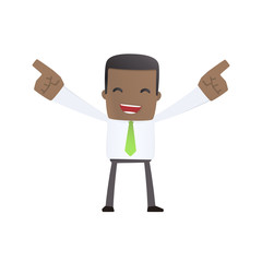 modern and stylish web character