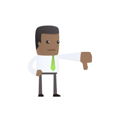 modern and stylish web character