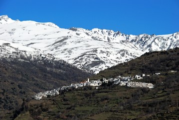 Fototapeta na wymiar White village, Capileira, Andalusia © Arena Photo UK