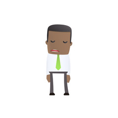 modern and stylish web character