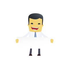 modern and stylish web character