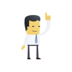 modern and stylish web character