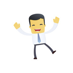 modern and stylish web character