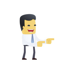 modern and stylish web character