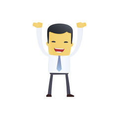 modern and stylish web character