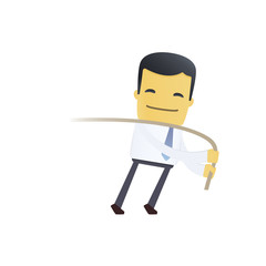 modern and stylish web character