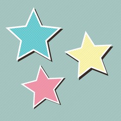 Stars icons and concepts