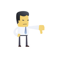 modern and stylish web character