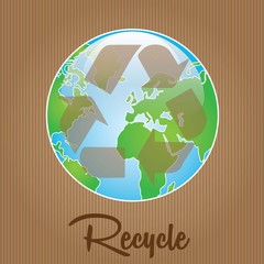 Earth, planet and nature icons