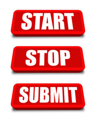 Start Stop Submit Button