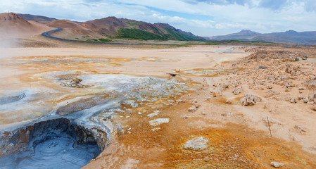 Hverir. Iceland