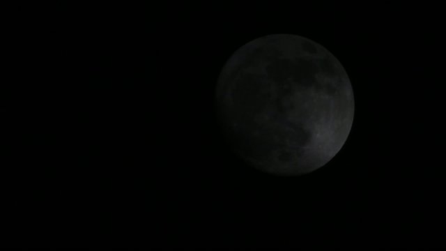 moon on the night the dark sky