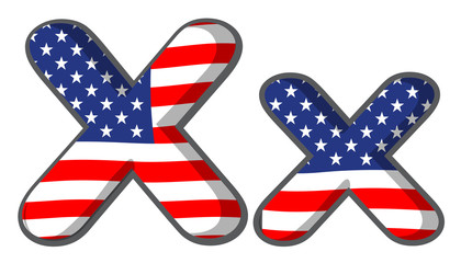 United states letter of the alphabet