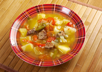 beef soup Lecho