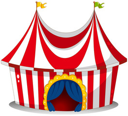 A circus tent © GraphicsRF