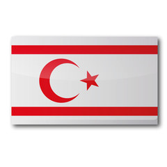 Flagge Nordzypern