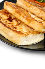 tofu on plate