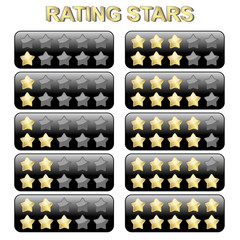 Rating Stars - 0 bis 10