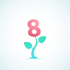 abstract chart infographic