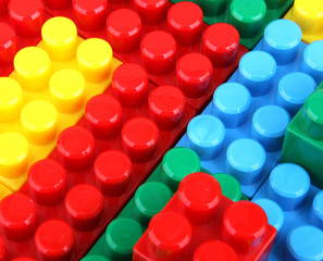 plastic building blocks