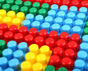 plastic building blocks