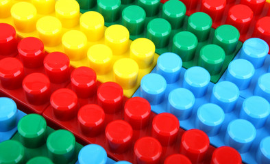 plastic building blocks