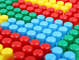 plastic building blocks