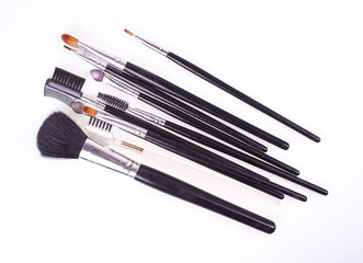 Fototapeta premium professional cosmetic brushes
