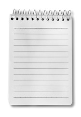 Blank notepad