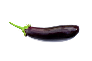 Eggplant isolated on a white background