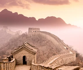 Deurstickers Grote muur van China © Delphotostock
