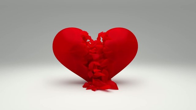 Broken heart.