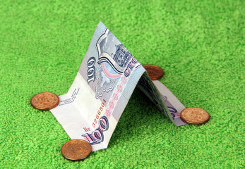 currency banknotes.