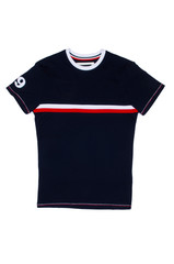 Male t-shirt isolated on the white background